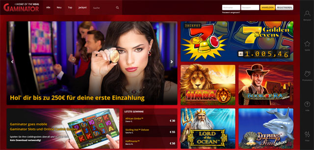 Super Gaminator Online Casino